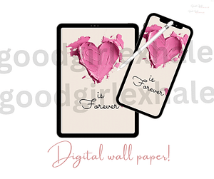 Tan background Love Wallpaper Goodgielexhale.com