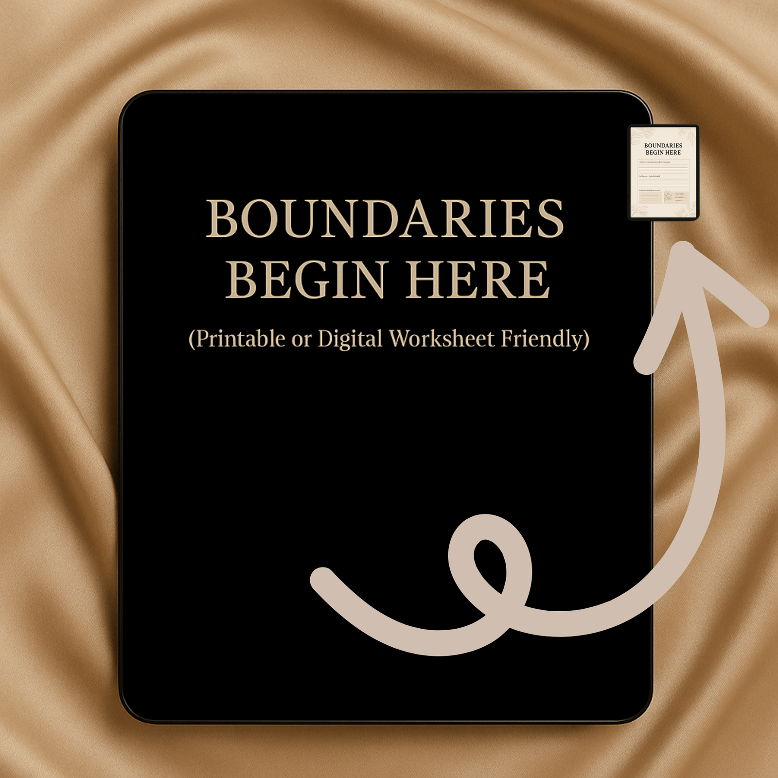 Boundaries Start Here – one page reflection